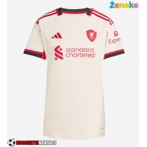 Ženske Nogometnih dresov Liverpool Gostujoči 2025-26 Kratki rokavi